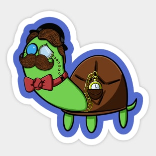 Turtle #7 The Gentleman Sticker